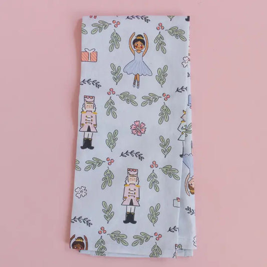 Pippi Post The Nutcracker Holiday Tea Towel