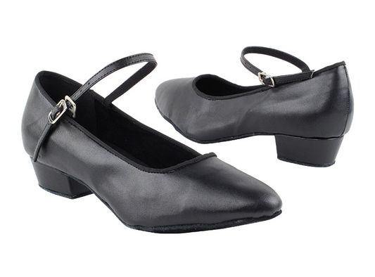 Very Fine 1682 Black Leather Adult Women's