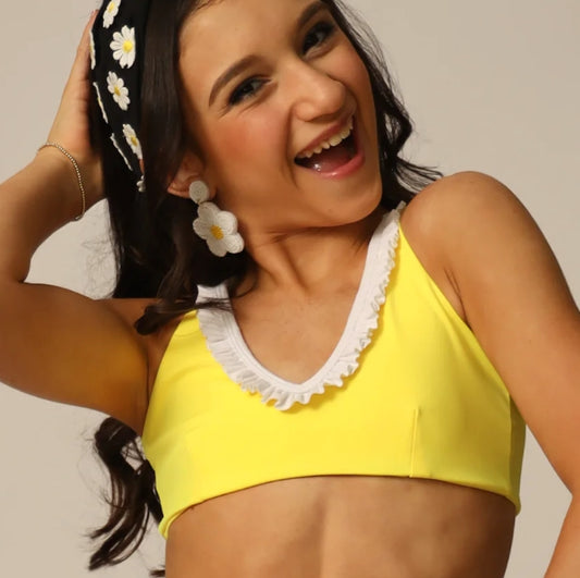 Tiger Friday Daisy Crop Top