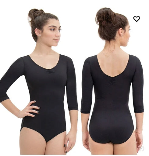 Eurotard 4408 Women's 3/4 Sleeve Leotard