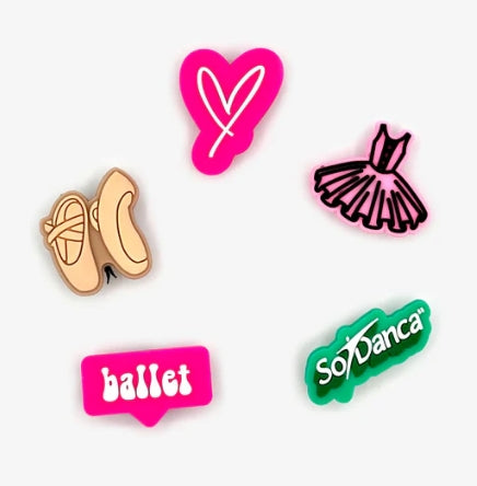 SoDanca Croc Charm Ballet Set AC46