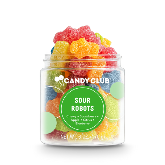 Candy Club Sour Robot Gummies
