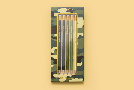 Taylor Elliott Camo Pencil Set PENCIL-03