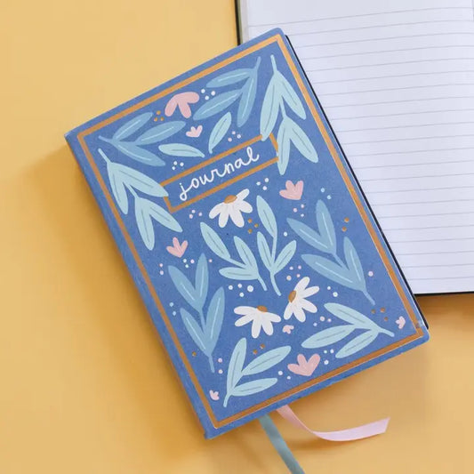 Pippi Post Book Journal -Blue