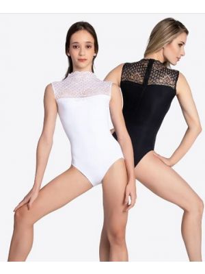 SoDanca RDE 2520 Women's Lace High Neck Leotard