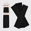 KITSCH black activewear headbands pack of three in retail packaging