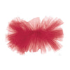 Red tulle hair tutu hair accessory with elastic band