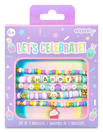 Iscream 770-478 Let's Celebrate Bracelet Set