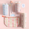 Pippi Post Ballet Slippers & Bow Gel Pen displayed with coordinating stationery