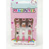 Multiple kids press-on nail sets grouped together showing assorted designs