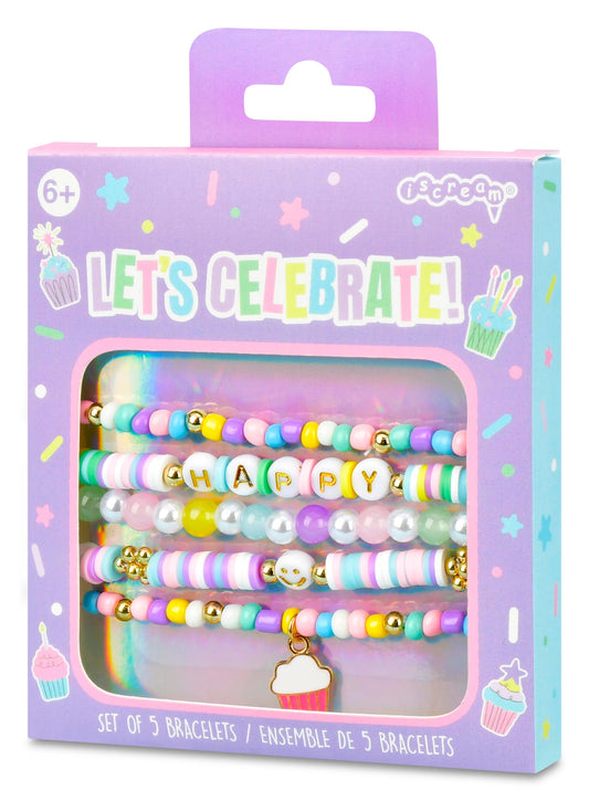 Iscream 770-478 Let's Celebrate Bracelet Set