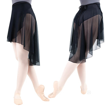 Eurotard 41136 Womens Dramatic Mesh Wrap Skirt