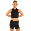 Eurotard 44371c Girls Zipper Crop Top