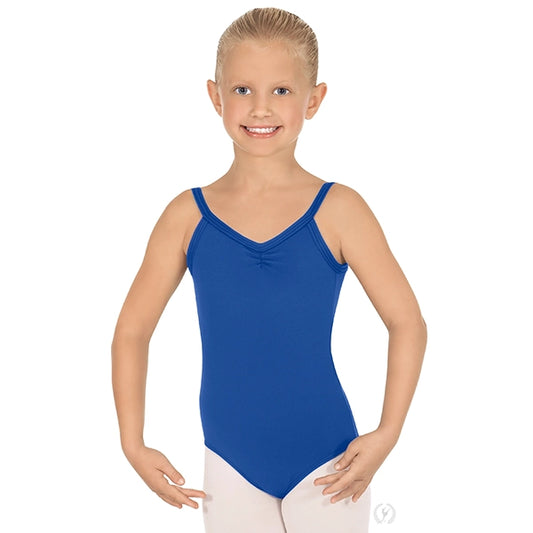 Eurotard 44527c Child Microfiber Pinch Front Camisole Leotard