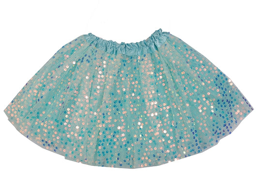Couture Clips Aqua Sequin Tutu