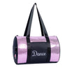Dance duffel bag with double shoulder straps shown in alternate color