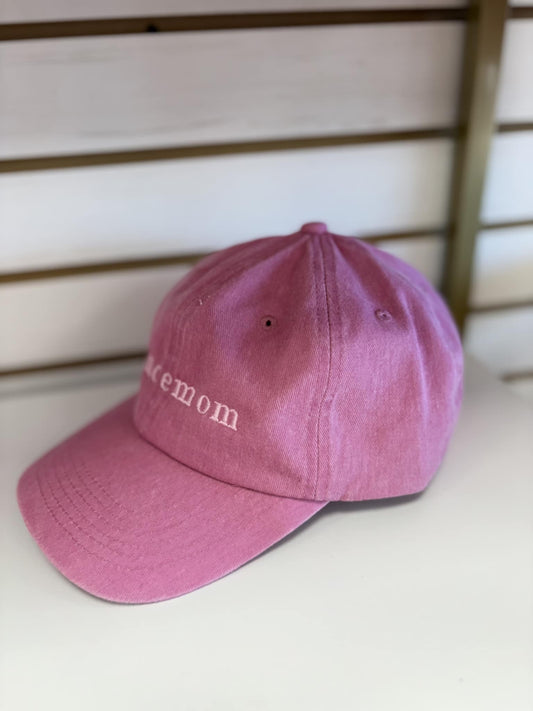 FTT Dance Mom Embroidered Pink Hat