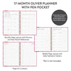Planner feature layout highlighting trackers and planning sections