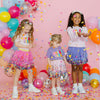 Sweet Wink TT-03 RAS-4-6Y Raspberry Confetti Tutu Skirt - Dress Up Skirt - Kids Tutu