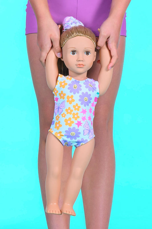 Destira Daisy Smile Doll Size Leotard