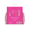 Studio Oh! Charged Up manicure set packaging shown upright in pink box
