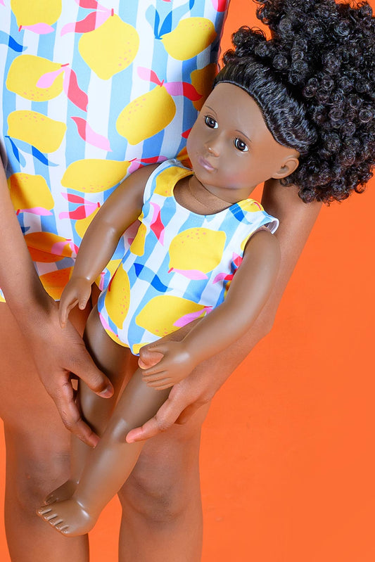Destira Lemon Squeezy Doll Size Leotard