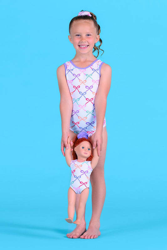 Destira 7059D Take a Bow Doll Size Leotard
