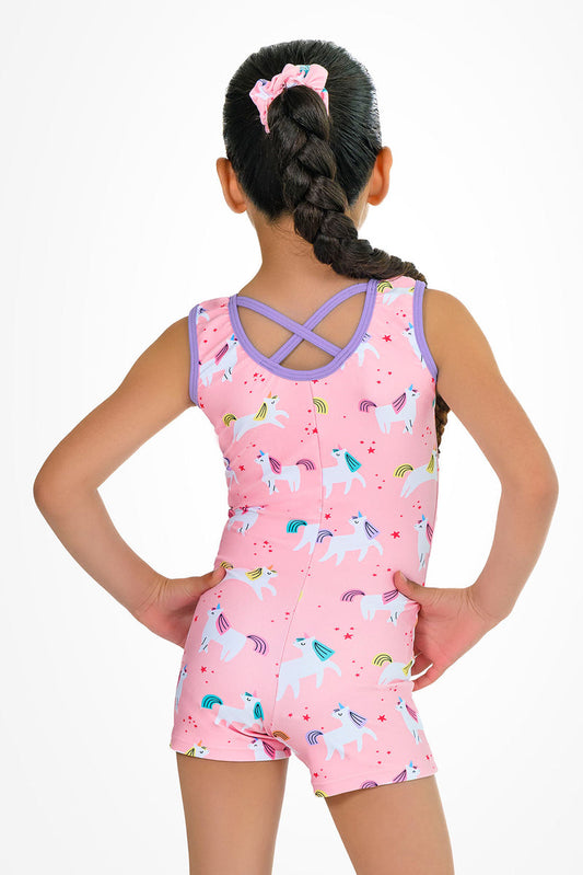 Destira 7208 Pink Pony Club Unitard