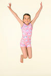 Destira 7208 Pink Pony Club Unitard