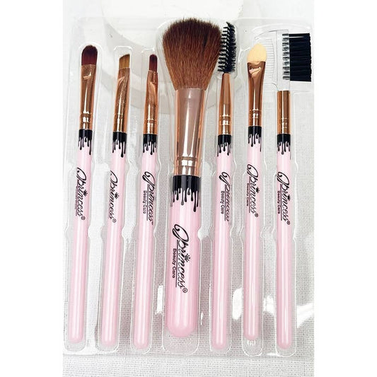 Love and Repeat 7 Pcs Solid Make Up Brush Set