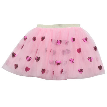 Sparkle Sisters Hot Pink/Pink Heart Tutu (2-6 year)