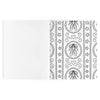 Dance Is Magic coloring book interior page with detailed decorative patterns to color