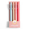 Pippi Post Dance Lover Pen Set in pink packaging with four pastel dance-themed gel pens