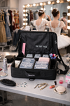 Open Beauty Box photographed in retail environment showing interior organization and compartments.