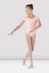 Bloch Dujour child cap sleeve light pink leotard