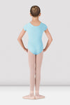 Bloch Dujour child cap sleeve light blue leotard