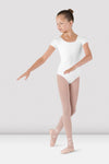 Bloch Dujour child cap sleeve white leotard