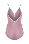 Light pink camisole leotard back view