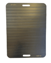 Portable bamboo roll-up tap dance mat with built-in carrying handles