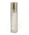 Holographic stage lip gloss tube with gold cap