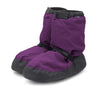 Purple Bloch warm up dance booties