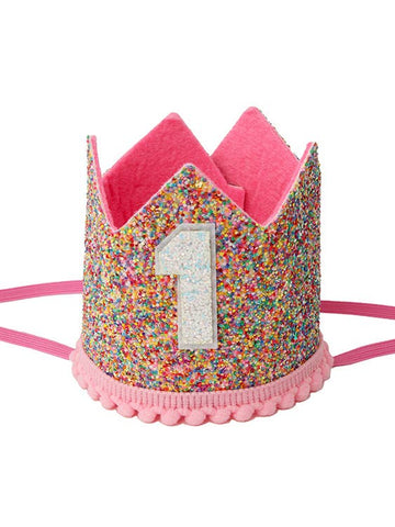 Couture Clips Sprinkle Birthday Crown
