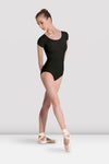 Bloch Betri adult cap sleeve black leotard