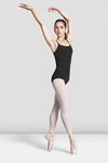 Bloch Yashina black camisole leotard with adjustable straps