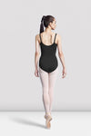 Bloch Yashina black adjustable strap camisole leotard