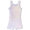Girl Power Sport Shimmer Hearts Biketard