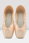 Bloch Heritage strong pointe shoes showing heel and platform detail