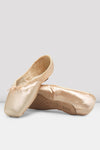 Pair of Bloch Heritage pointe shoes shown from the side
