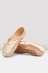 Pair of Bloch Heritage strong pointe shoes shown from the side