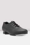 Bloch Audeo black tap shoe front view